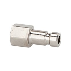 Riegler Nippel für Kupplungen NW 2,7, Edelstahl 1.4404, M5 IG, SW 7