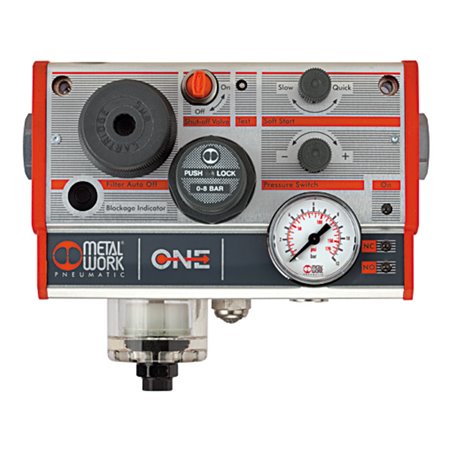 Riegler Wartungseinheit »ONE« mit Druckschalter, G 1/2