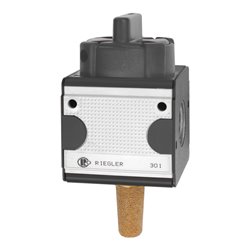 Riegler Kugelhahn 3/2-Wege »multifix«, abschließbar, BG 3, G 1/2