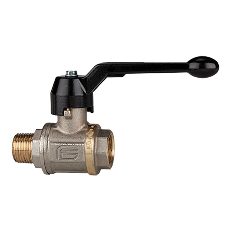 Riegler Kugelhahn schwere Ausführung, Handhebel, IG/AG, MS vern., G/R 3/4