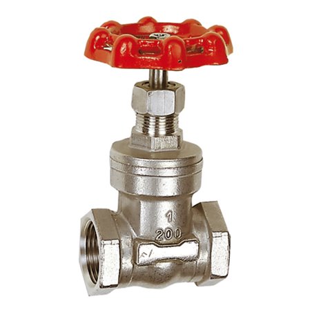 Riegler Muffen-Absperrschieber, Edelstahl 1.4401/1.4408, G 1/2, DN 15