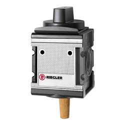 Riegler Kugelhahn 3/2-Wege »multifix«, abschließbar, BG 4, G 3/4