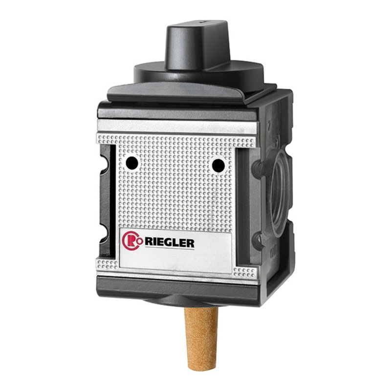 Riegler Kugelhahn 3/2-Wege »multifix«, abschließbar, BG 4, G 3/4