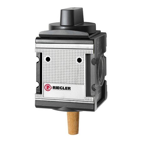 Riegler Kugelhahn 3/2-Wege »multifix«, abschließbar, BG 4, G 3/4