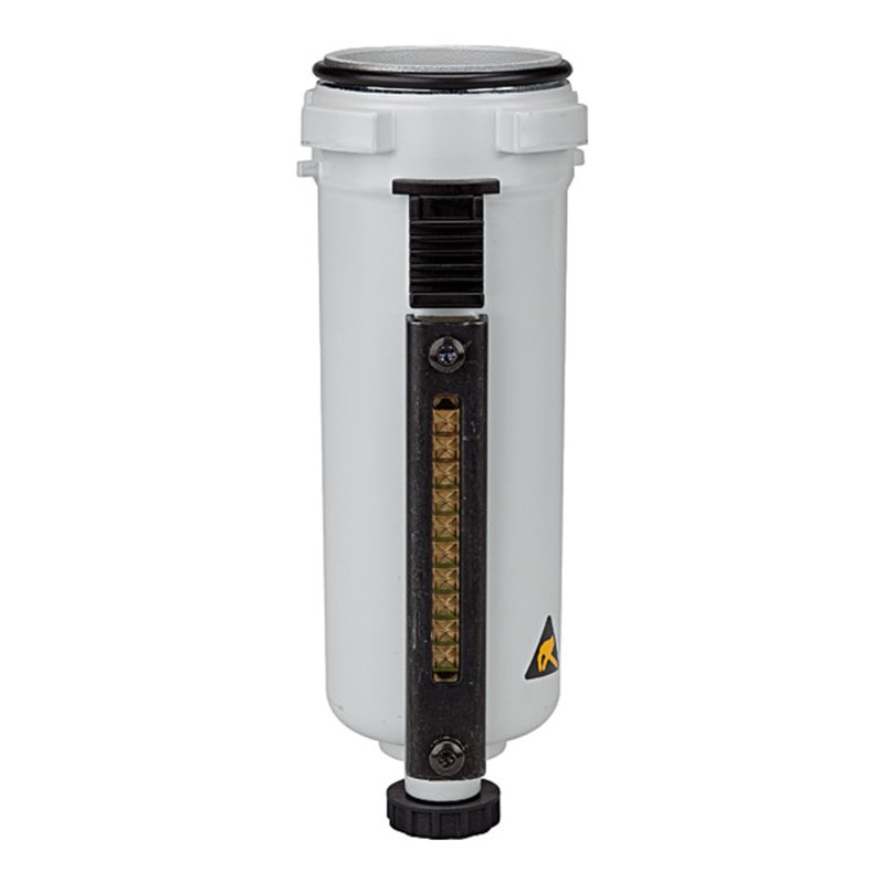 Riegler Metallbehälter inkl. Sichtrohr, für »FUTURA«, BG 2, Ablass: HA