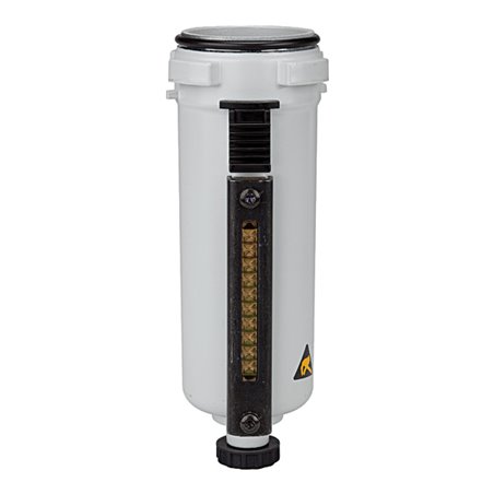 Riegler Metallbehälter inkl. Sichtrohr, für »FUTURA«, BG 2, Ablass: HA