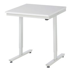 RAU Arbeitstisch adlatus 150 elektrisch höhenverstellbar EGB-Arbeitsplatte mit Melaminharzbeschichtung (volumenleitfaehig)