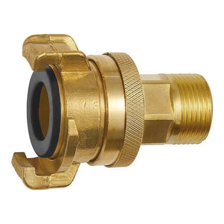 Riegler GEKA-Gewindestück, starr, Sicherheitsausführung, Ring, G 3/4 AG