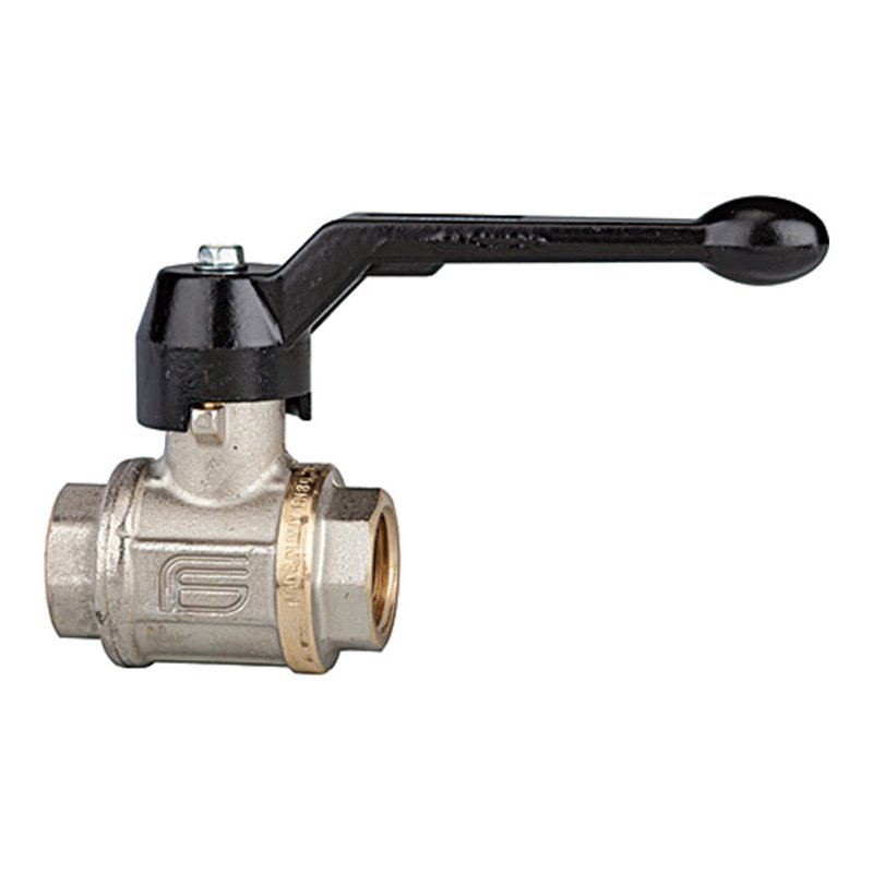 Riegler Kugelhahn schwere Ausführung, Handhebel, IG/IG, MS vern., G 3