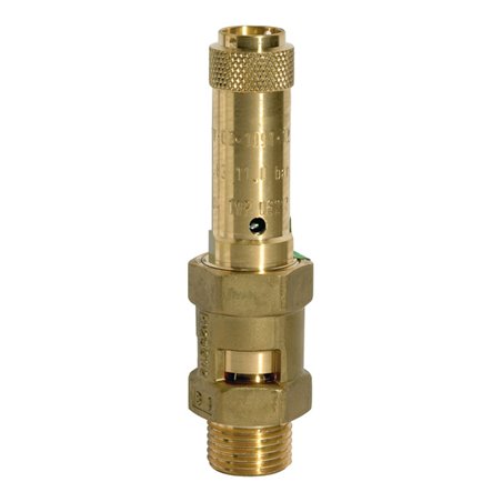 Riegler Sicherheitsventil, Messing, G 2, Ansprechdruck 5 bar