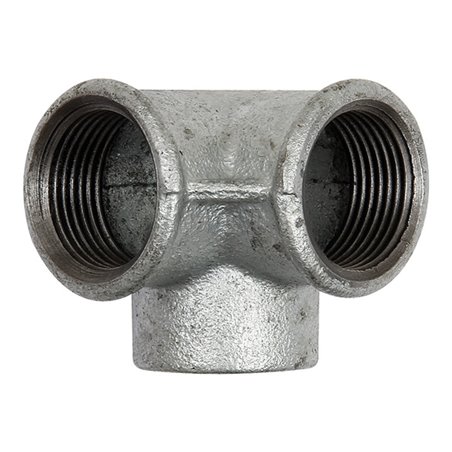 Riegler Winkelverteiler 221, IG/IG/IG, Rp 2, schwarzer Temperguss