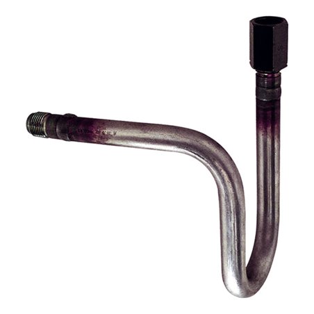 Riegler Wassersackrohr in U-Form, Anschlusszapfen, G 1/2, Stahl