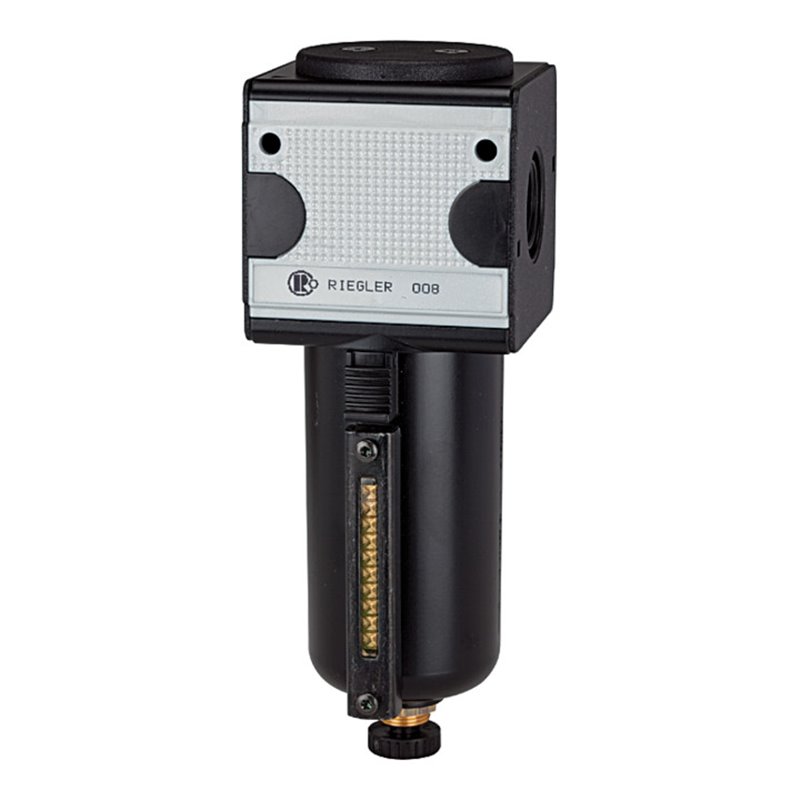 Riegler Vorfilter »multifix«, mit Metallbehälter, 0,3 µm, BG 3, G 1/2