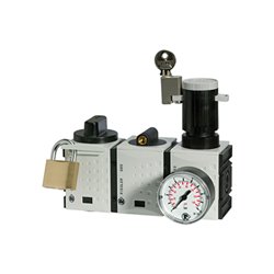 Riegler Wartungsstation SAFETY »FUTURA«, KH-AV-DR, BG 2, G 1/2, 2,5-8 bar