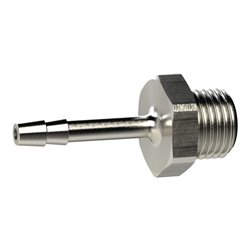 Riegler Einschraubschlauchtülle, G 2 1/2 a., für Schlauch LW 63, MS vern.