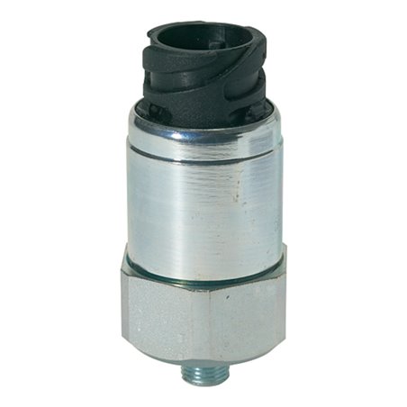 Riegler Druckschalter, Bajonettanschluss, Stahl verz., G 1/4, 1-10 bar