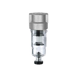 Riegler Filter »Standard-mini«, Polycarbonatbehälter, 8 µm, BG 0, G 1/8