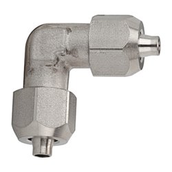 Riegler Winkelverbinder, für Schlauch 8/6 mm, Edelstahl 1.4404