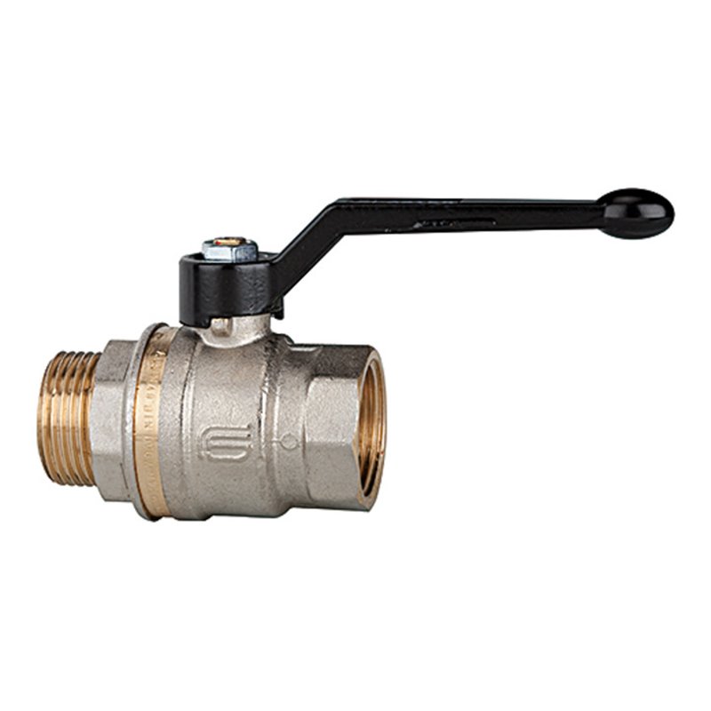 Riegler Kugelhahn, leichte Ausfür, voller Durchg., IG/AG, MS ver., G 1 1/2