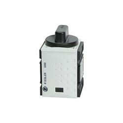 Riegler Kugelhahn 3/2-Wege »FUTURA«, abschließbar, BG 1, G 3/8