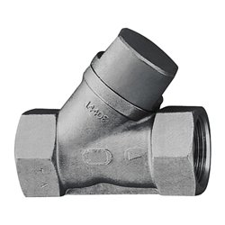 Riegler Rückschlagventil, Schrägsitzausführung, ES, G 1/4, 0,2 bar