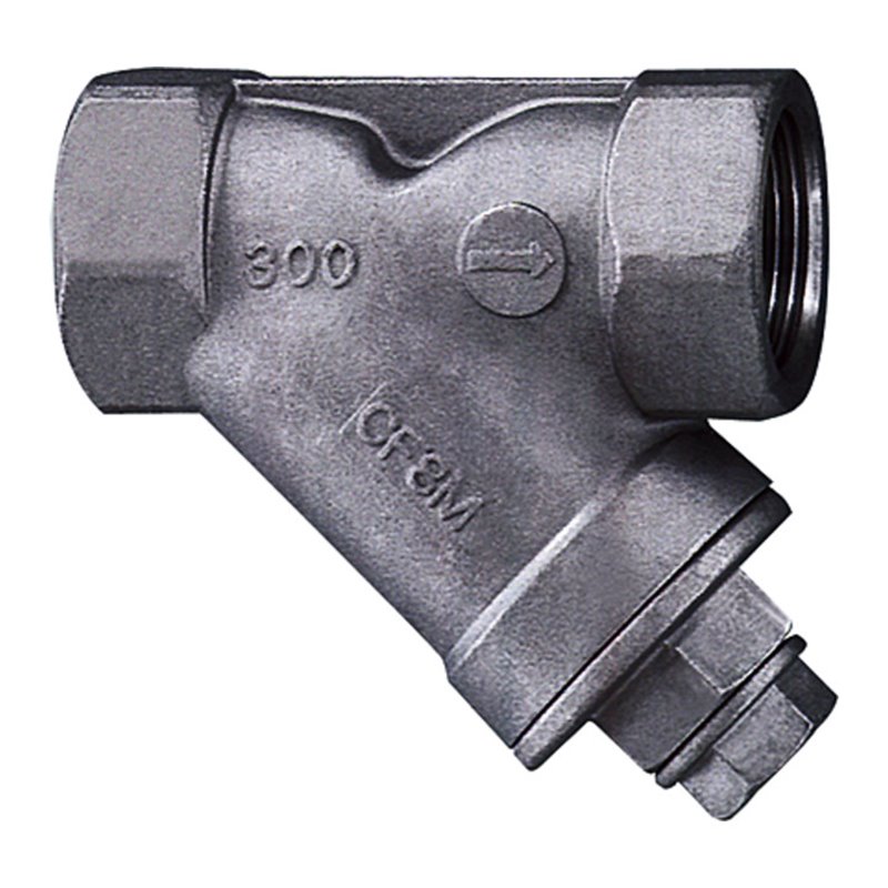 Riegler Schmutzfänger, Edelstahl, MW 0,6 mm, G 3/4, DN 20