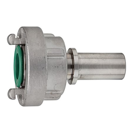 Riegler Storz-Kupplung, Stutzen, Schaleneinband, Alu, Größe 52-C, LW 38