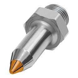 Riegler Lärmarme Feinstrahldüse G 1/4 AG, Stahl v., Düsen-Außen-Ã¸ 10 mm,1