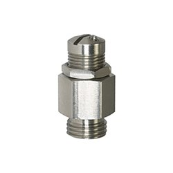 Riegler Mini-Abblasventil, Edelstahl, G 1/8, Ansprechdruck 1,0 - 4,0 bar