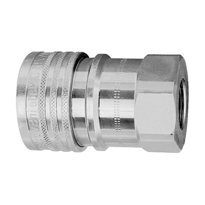 Riegler Hydraulikkupplung, Serie B, Stahl, G 1 IG, NW 20