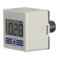 Riegler Digital-Manometer, Messbereich 0 - 10 bar, R 1/4 AG