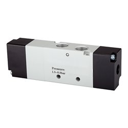 Riegler 5/3-Wegeventil, pneumatisch, »4A« Mitte entlü., G 1/8, 550l/min