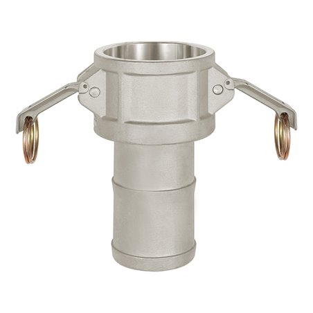 Riegler Kamlok-Schnellkupplungsdose, Typ C, Alu, LW 100, für Stecker-Ã˜ 120