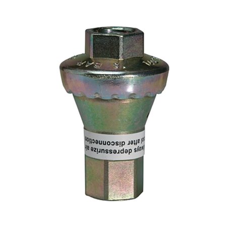 Riegler Inline-Druckregler, 2xIG, ohne Sekundärentlüftung, G 1/4, 6,5 bar