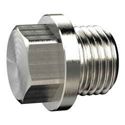 Riegler Verschlussschr., Außensechskant u. Bund, G 2, SW 36, MS vern.