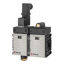 Riegler Befülleinheit »FUTURA-mini«, el. betätigt, 24 V DC, BG 0, G 1/4