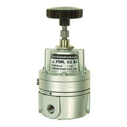Riegler Präzisionsdruckregler ohne Mano, G 1/4, Regelbereich 0,05 - 2 bar