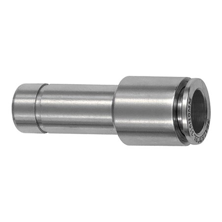 Riegler Gerade Steckverb., Nippel 10 mm, red., Schlauch-Ã˜ 6, ES1.4404