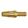 Riegler GEKA-Spritzdüse mit Schlauchtülle, Messing blank, LW 25