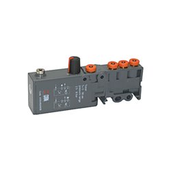 Riegler Pneumatik Logikelement, Timer, Alu anodisiert / Technopolymer