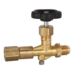 Riegler Mano-Absperrven., Zapfen-drehb. Muffe, DIN16270, ES 1.4571, G 1/2