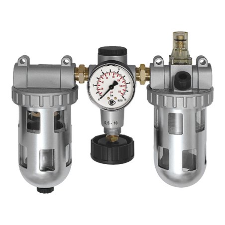 Riegler Wartungseinheit 3-tlg.  »Standard «, PC-Beh., Schutzkorb, BG1, G1/4