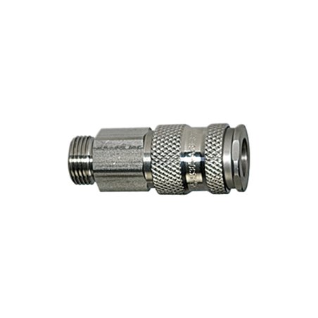 Riegler Schnellverschlusskupplung NW 7,8, Edelstahl 1.4305, G 1/2 AG