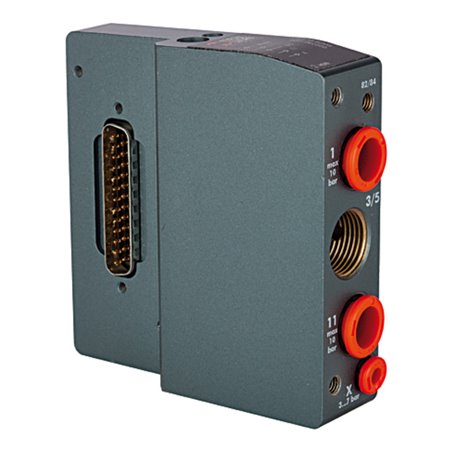 Riegler Eingangsplatte für Ventilinsel HDM, ext. Steuerluft, Multipol