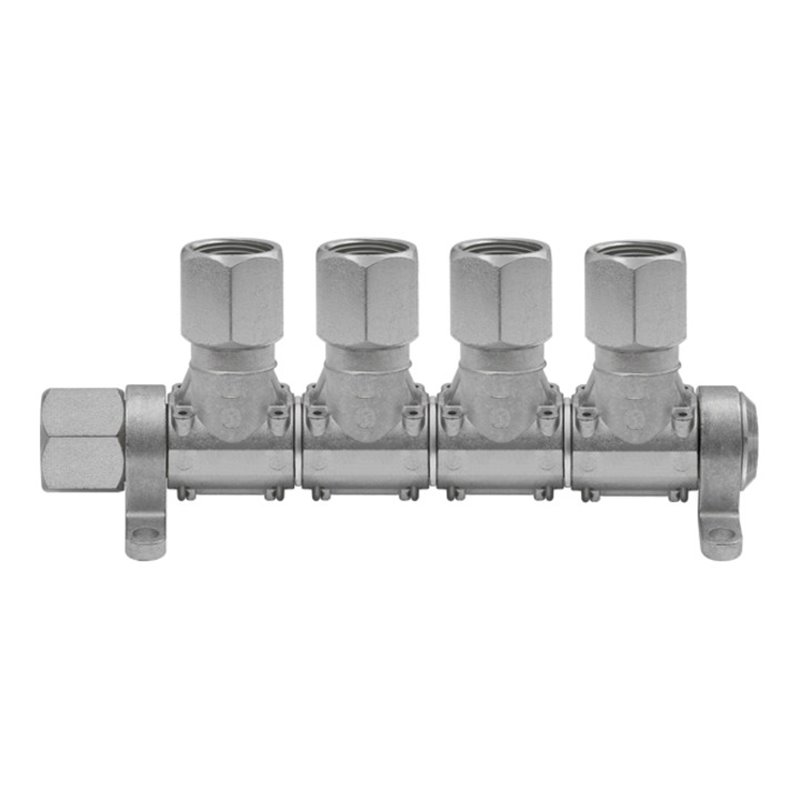 Riegler Druckluftverteiler »Multi-Link«, ohne Kupplung, Entnahmeeinheit 4