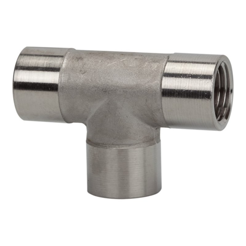 Riegler T-Stück, innen/innen/innen, G 3/8, Edelstahl 1.4404