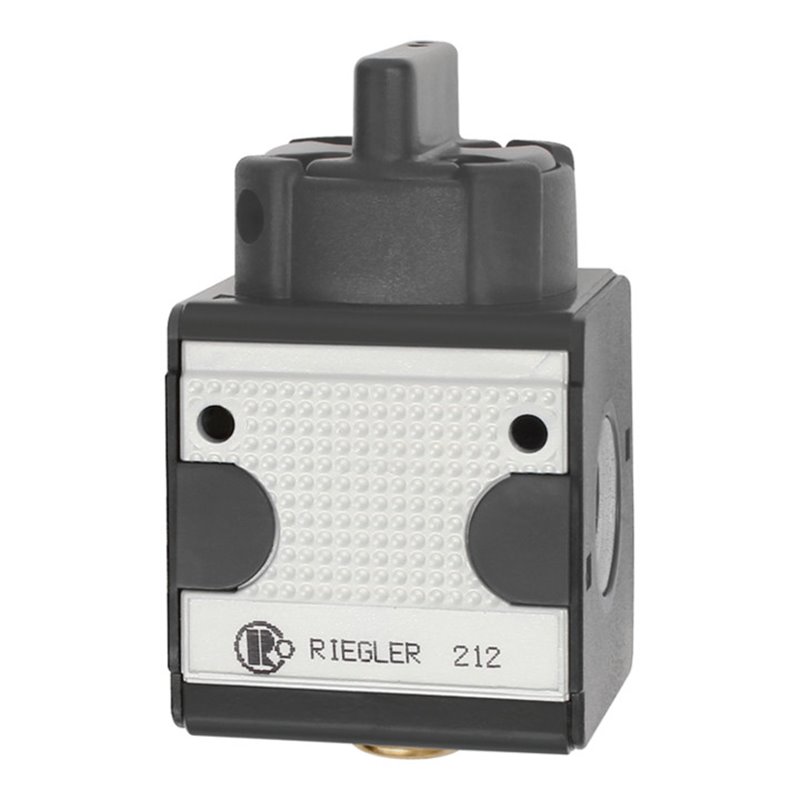 Riegler Kugelhahn 3/2-Wege »multifix«, abschließbar, BG 1, G 1/4