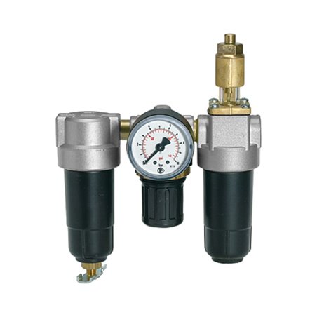 Riegler Wartungseinheit 3-tlg.  »Standard-mini « mit Metallbehälter, G 1/4