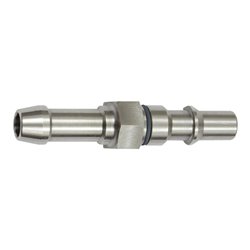 Riegler Unverwechselbare Einstecktülle NW 6, ISO 6150 C, Tülle LW 8, grau