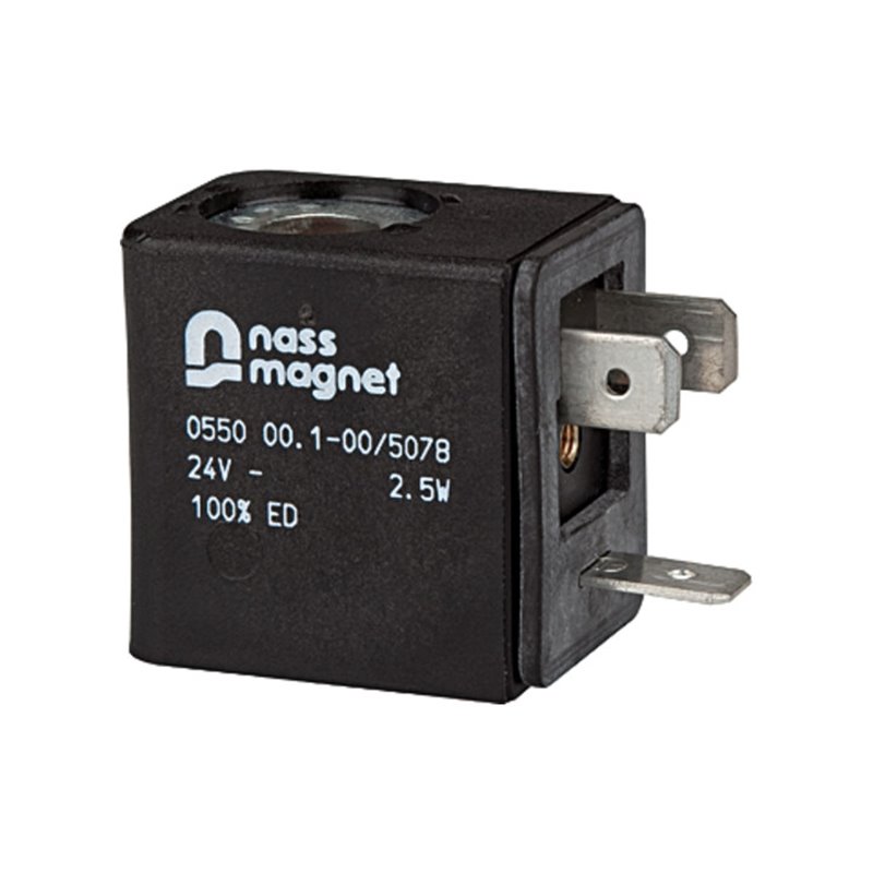 Riegler Magnetspule 24 V DC, für Schaltventil (3/2-Wegeventil)